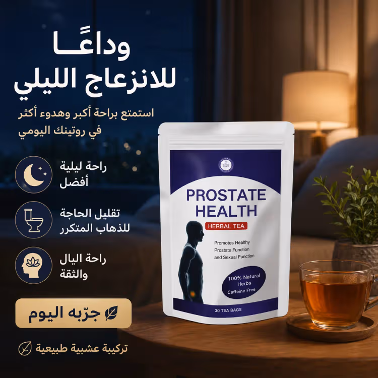 طريقة تحضير الشاي - شاي صحة البروستاتا