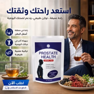 صورة استخدام المنتج - شاي صحة البروستاتا