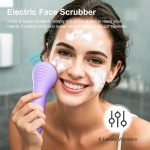 صورة استخدام المنتج - فرشاة تقشير الوجه الكهربائية - PURPLE
