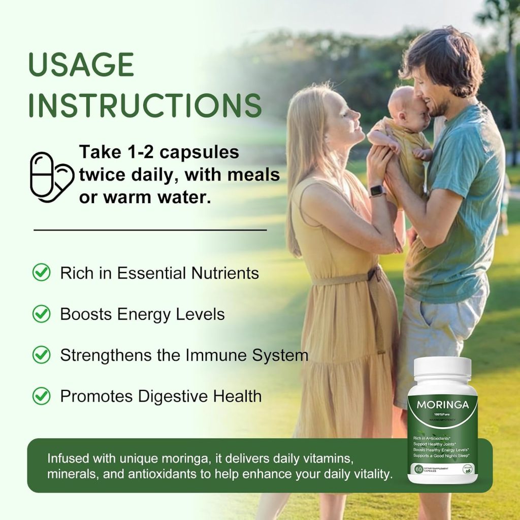 moringa_energy - كبسولات أوراق المورينغا