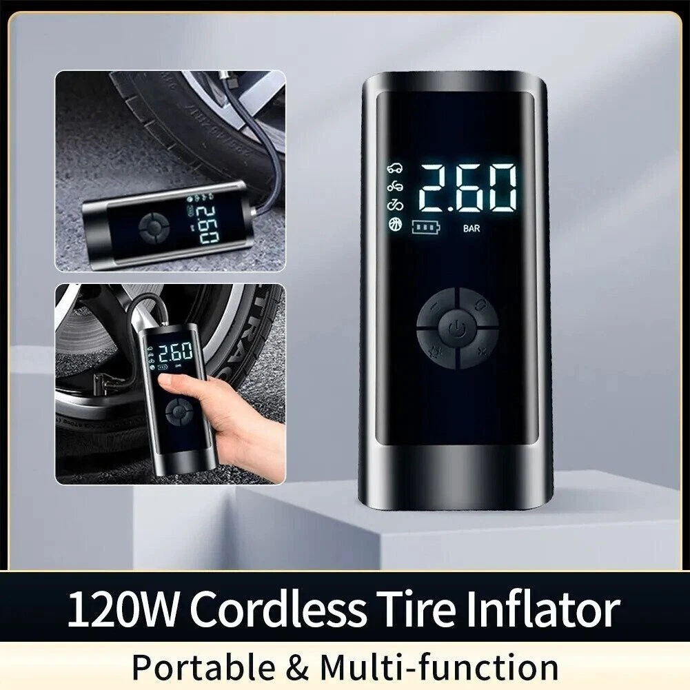 صورة توضح المنتج - Air Pump Portable مضخة هواء كهربائية محمولة