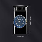 Multifunctional metal gas lighter watch | ساعة ولاعة غاز معدنية متعددة الوظائف